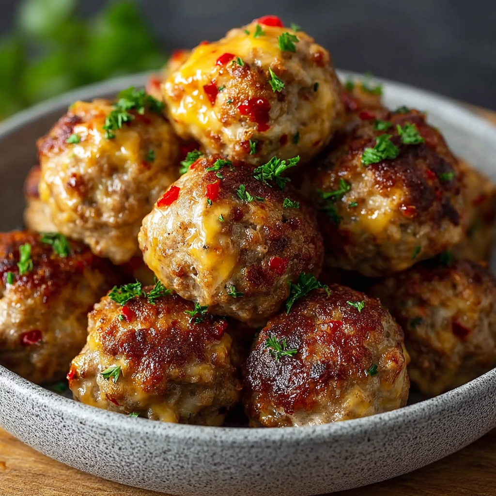 Creamy Rotel Sausage Balls: The Ultimate Party Appetizer