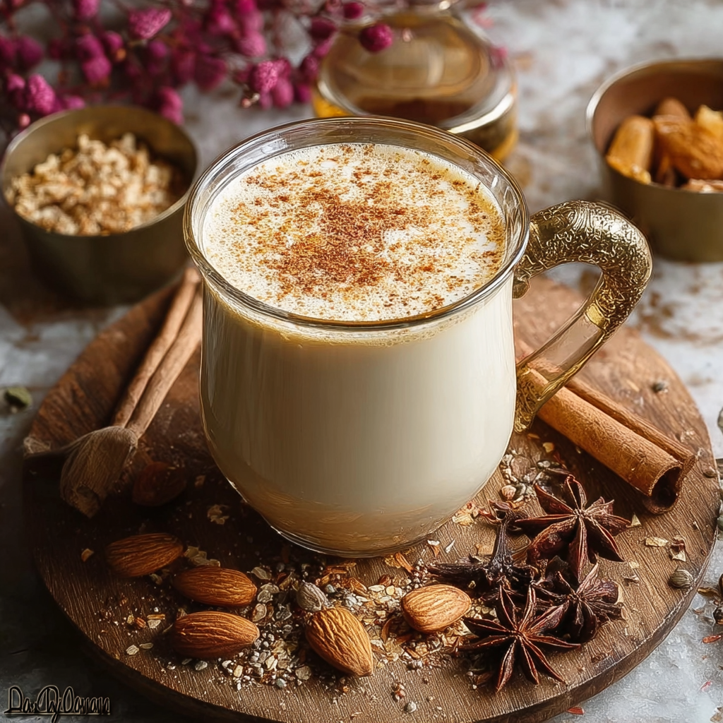 Vegan Almond Eggnog: The Dairy-Free Yuletide Classic