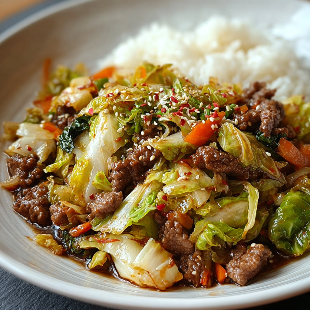Ground Beef and Cabbage Stir-Fry: The “Crack Slaw” Efficiency King