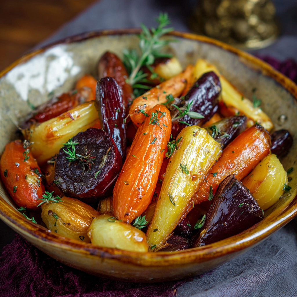 Honey Roasted Root Vegetables – Inspired by The Lord of the Rings