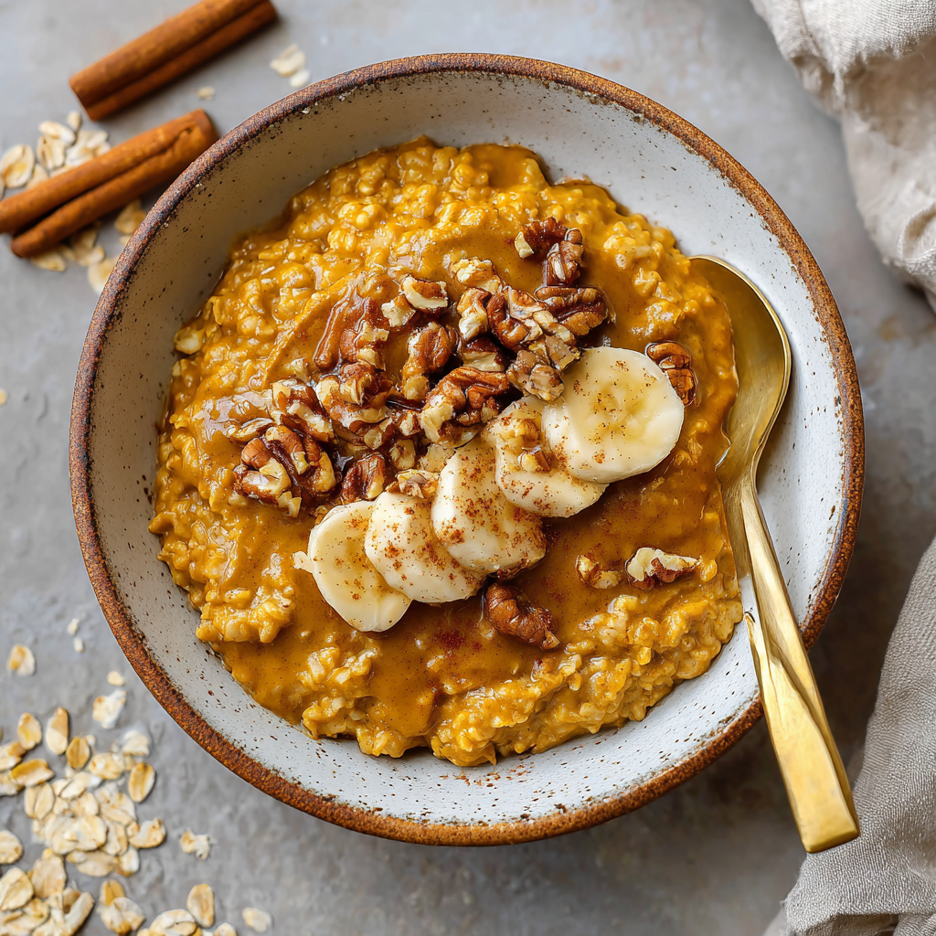 Quick Pumpkin Oatmeal: A 10-Minute Cozy Breakfast Packed with Fall Flavor