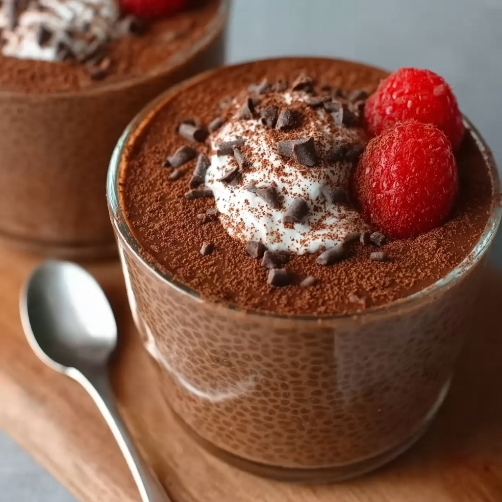 High Protein Chocolate Chia Pudding: The “Performance-Fuel” Velvet Bowl