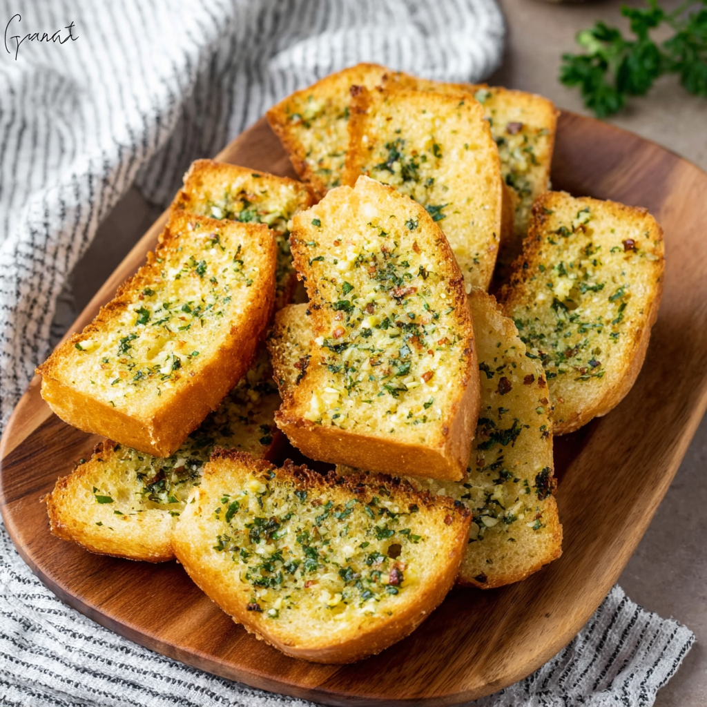 10-Minute Air Fryer Garlic Bread: The “Instant-Crunch” Bistro Side