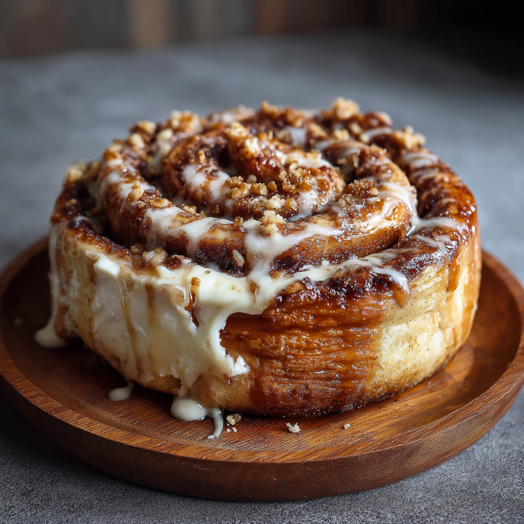 Cheesecake Cinnamon Roll Honeybun: The “Hybrid-Pastry” Apex