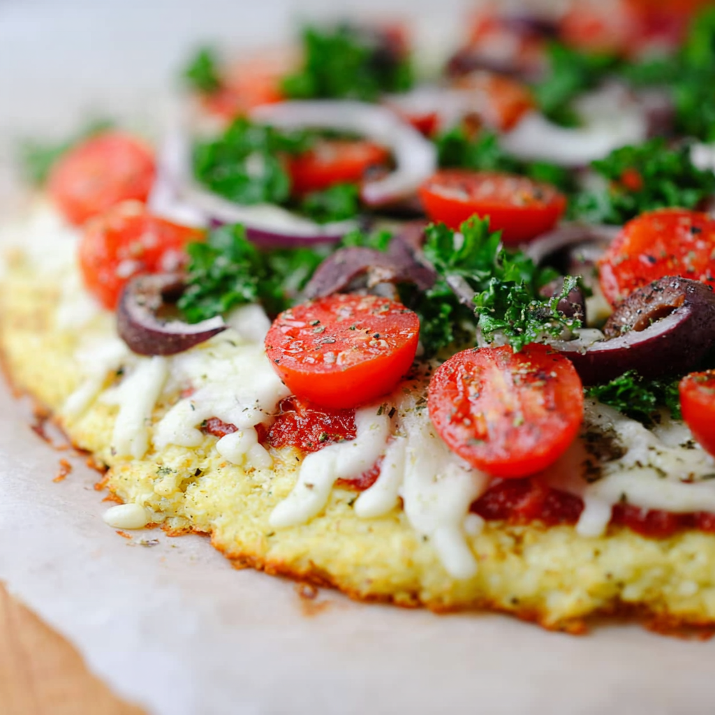 The BEST Cauliflower Pizza Crust (Gluten-Free & Sliceable!)