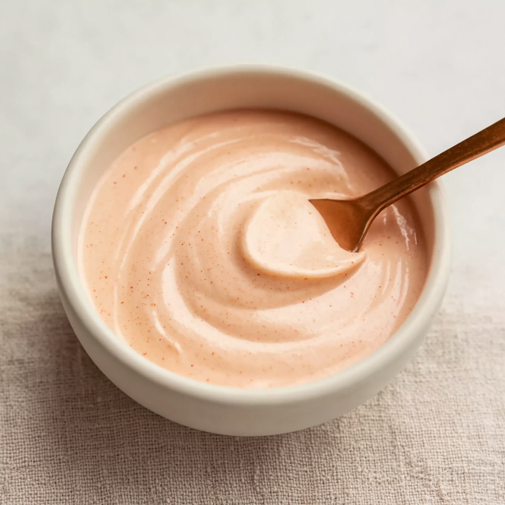 Creamy Pink Mayonnaise