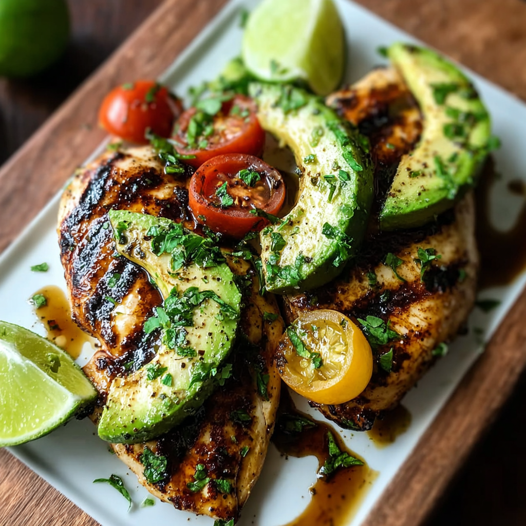 Grilled California Avocado Chicken