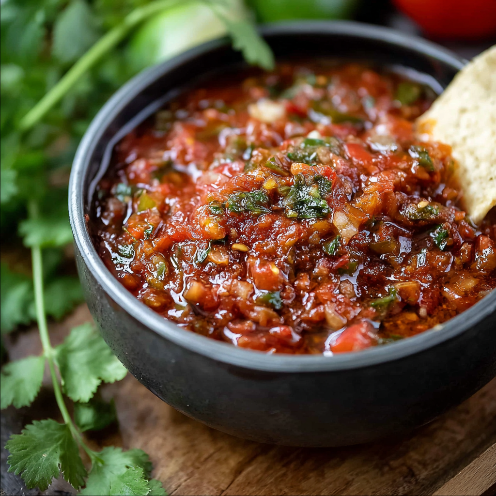 Roasted Salsa (Smoky, Fresh & Flavor-Packed)