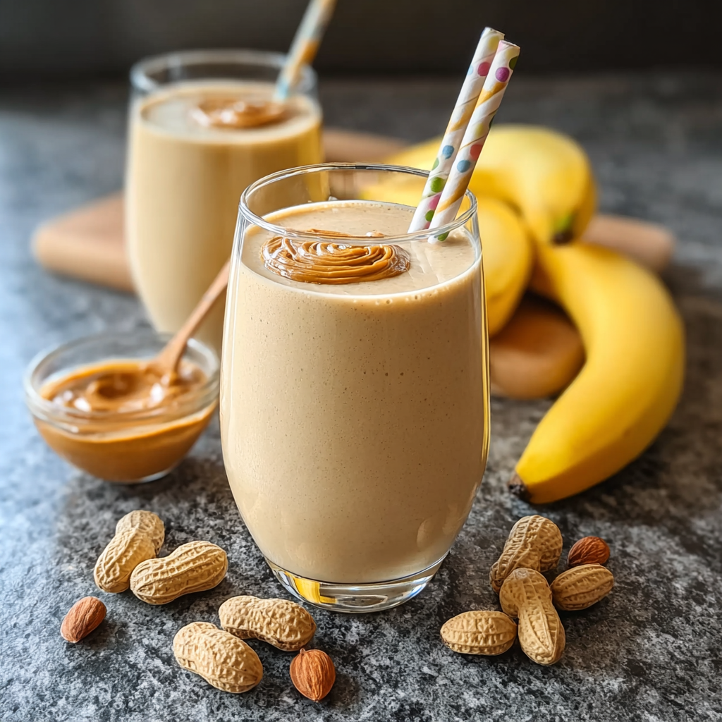 Banana & Peanut Butter Smoothie