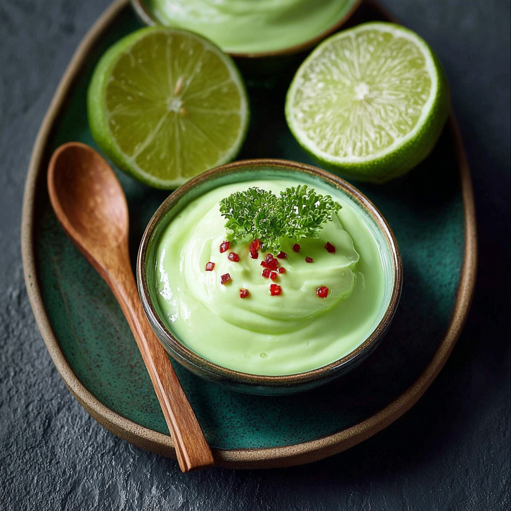 Lime Avocado Cream