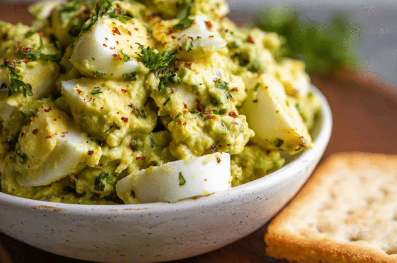 Avocado Egg Salad: Creamy, Healthy & Protein-Packed
