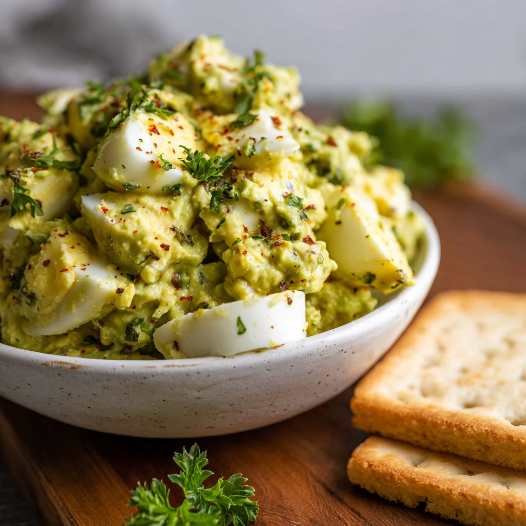 Avocado Egg Salad: Creamy, Healthy & Protein-Packed