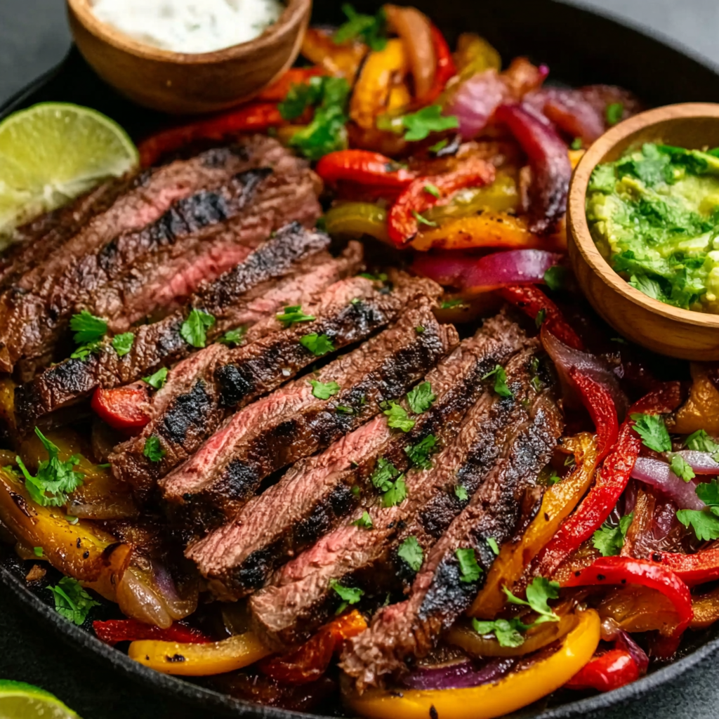 Juicy Beef Steak Fajitas (Easy Grilled Mexican Favorite)