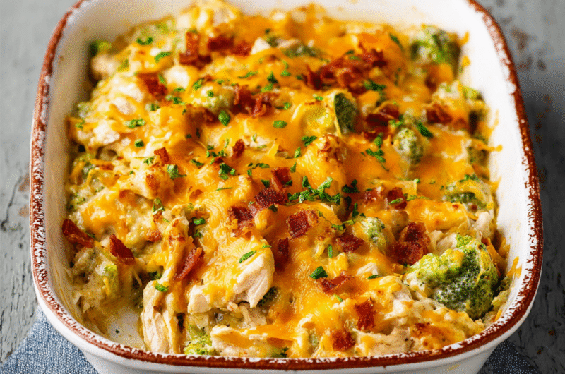 Easy Low Carb Chicken Casserole