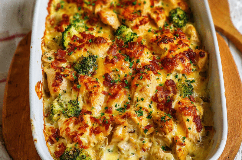 Low Carb Easy Chicken Gratin