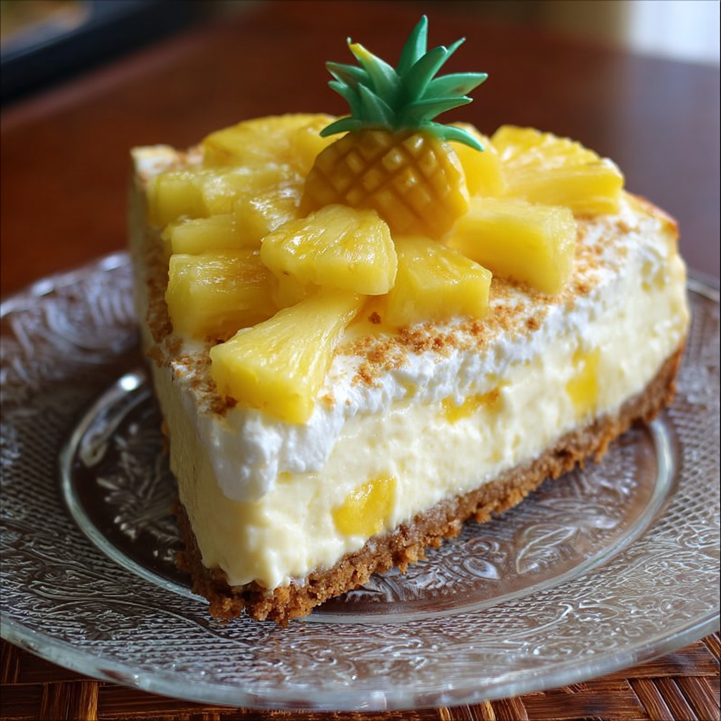 Pineapple Heaven Cheesecake