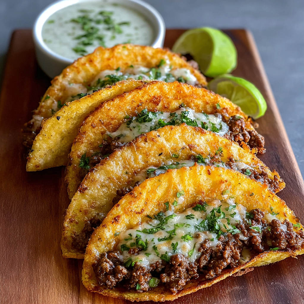 Crispy Ground Beef Tacos: Crunchy, Flavorful & Perfect for Taco Night