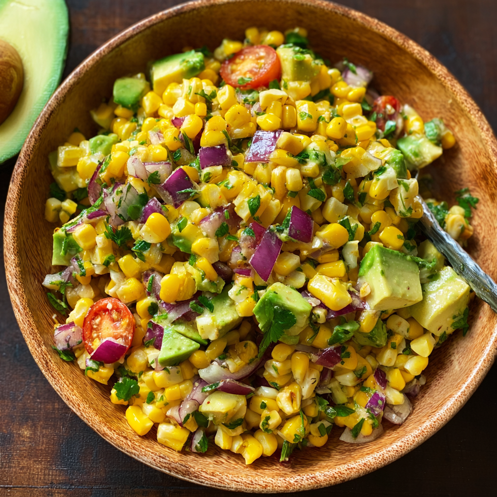 Corn and Avocado Salsa
