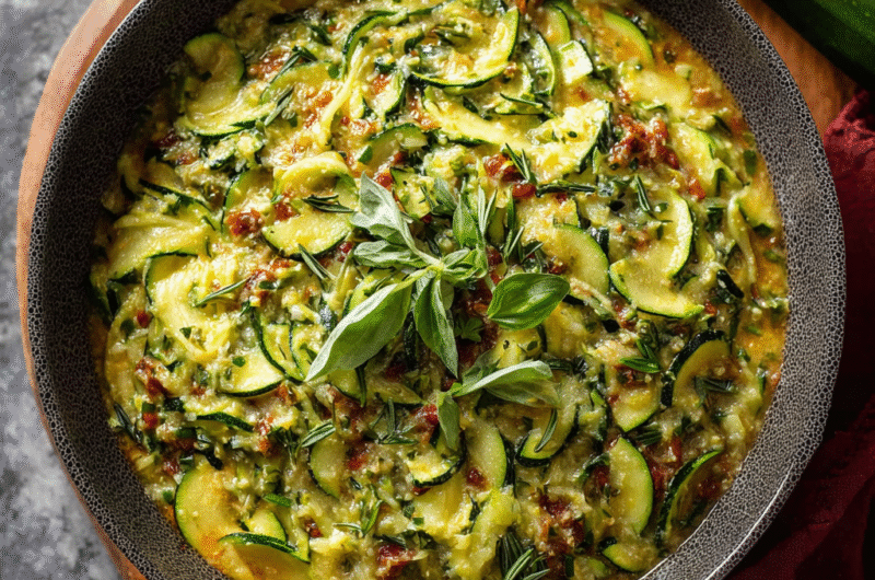 Italian Zucchini Sauce: A Light & Flavorful Mediterranean Classic
