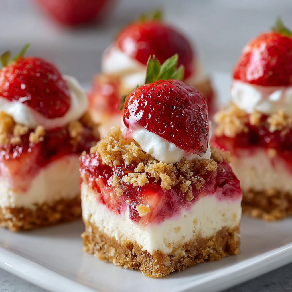 Irresistible Strawberry Cheesecake Crunch Bites in 30 Minutes