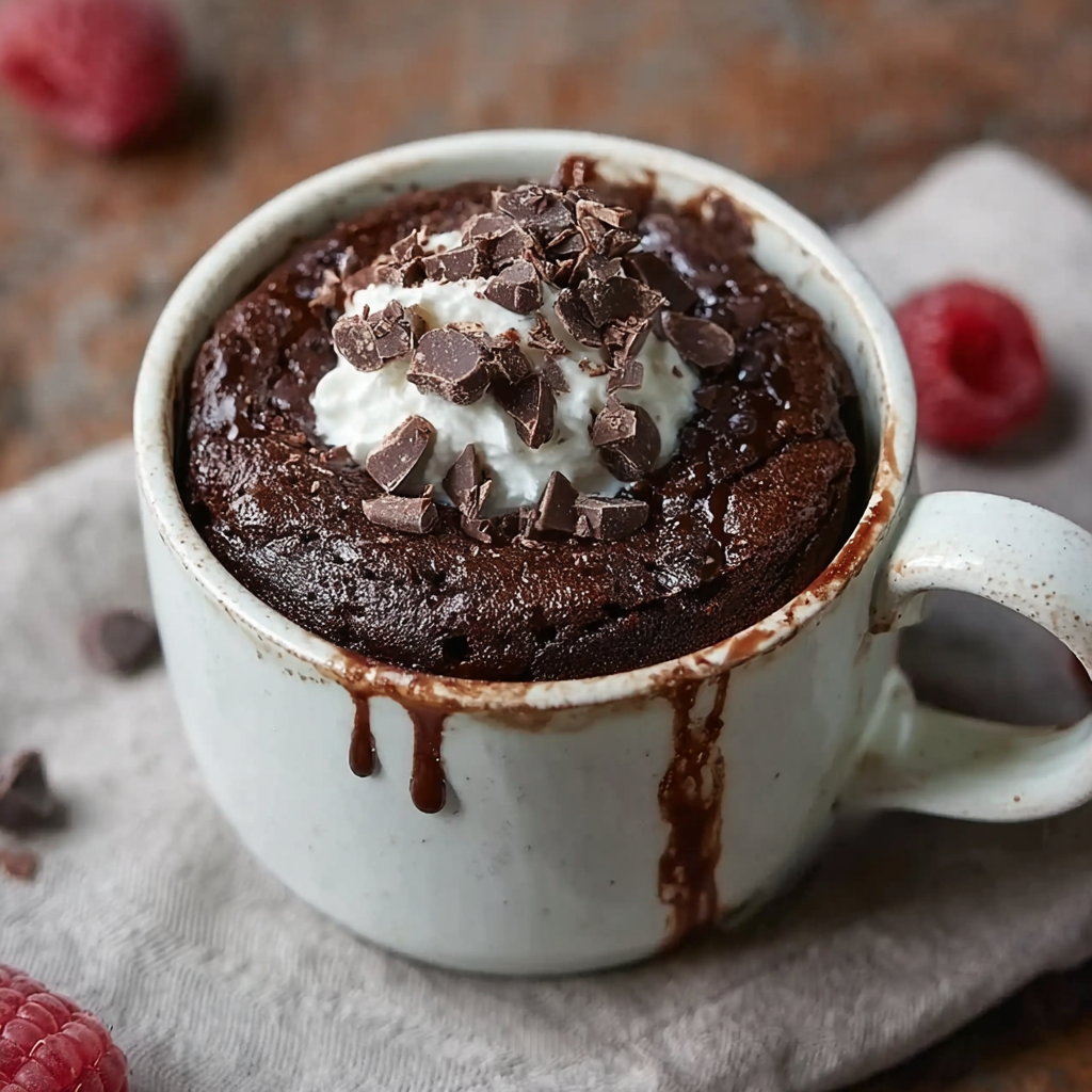 Microwave Brownie in a Mug