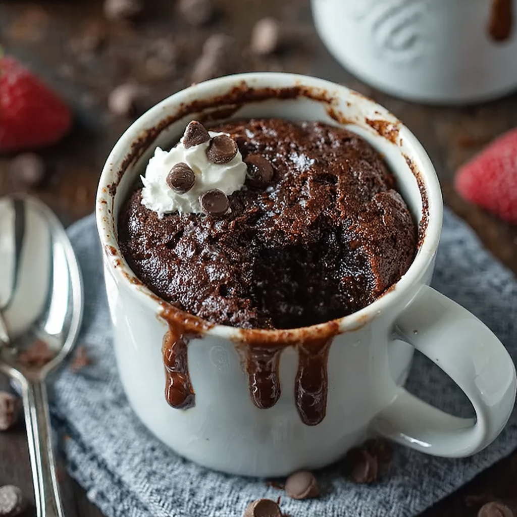 Microwave Brownie in a Mug