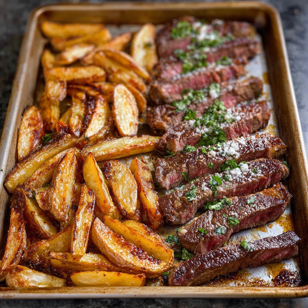 Sheet Pan Steak and Fries - photo 2