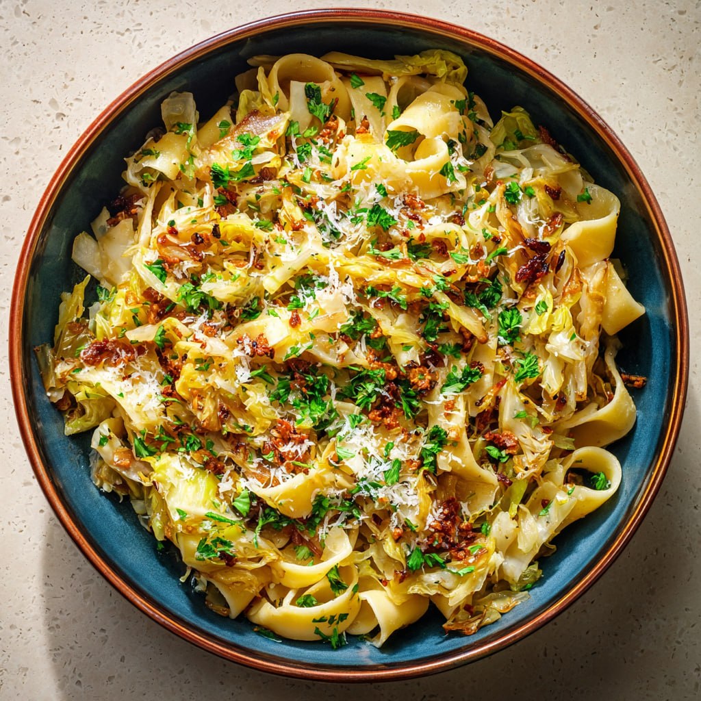 Caramelized Cabbage Butter Pasta