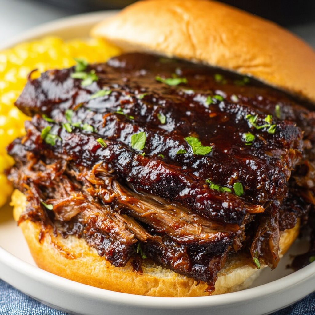 Healthy slow cooker brisket
