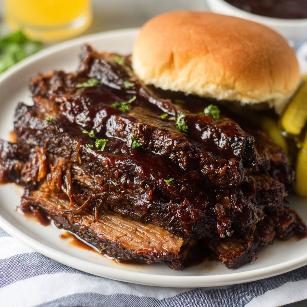 Lean brisket sliced low sodium