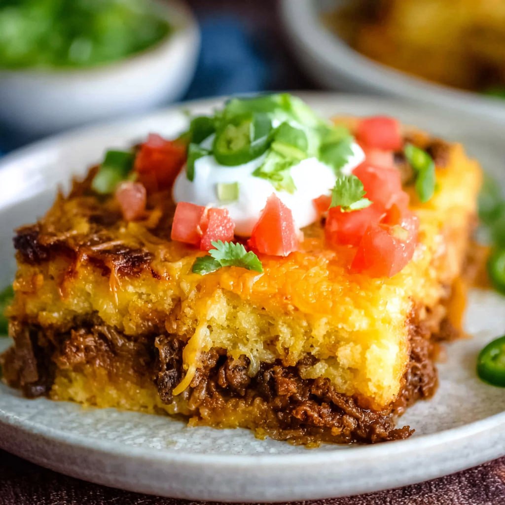 Clean tamale casserole lean beef