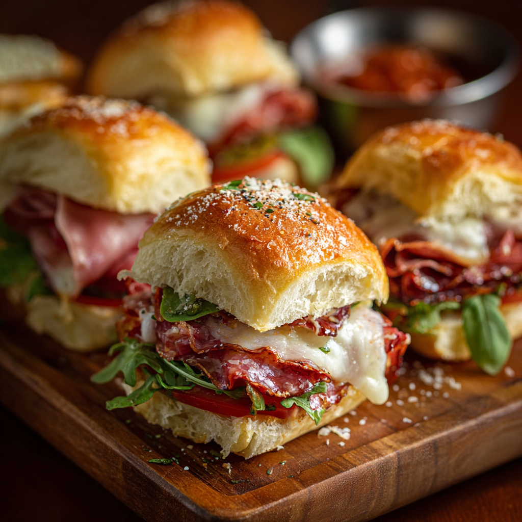 Hot Italian Sub Sliders (Cheesy, Savory & Crowd-Pleasing)
