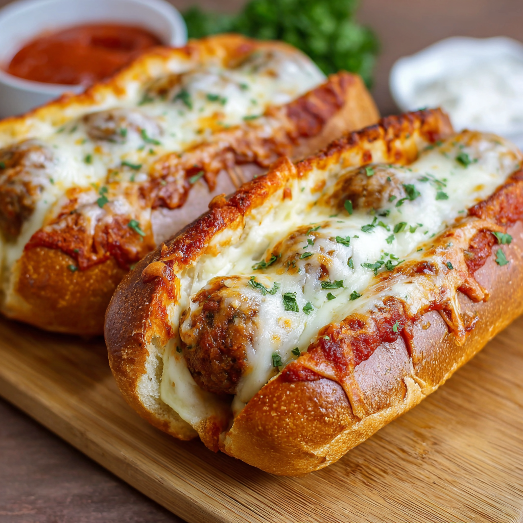 Easy Cheesy Meatball Subs Recipe – Saucy, Gooey & Comforting