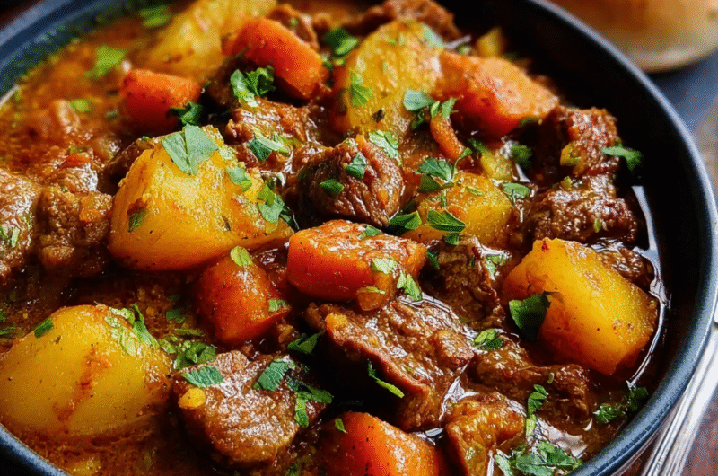 Beef Stew Without Tomatoes (Rich, Hearty & Full of Flavor)