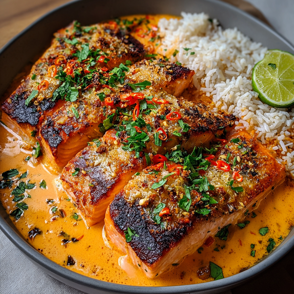 Bang Bang Salmon (Creamy, Spicy & Irresistible!)