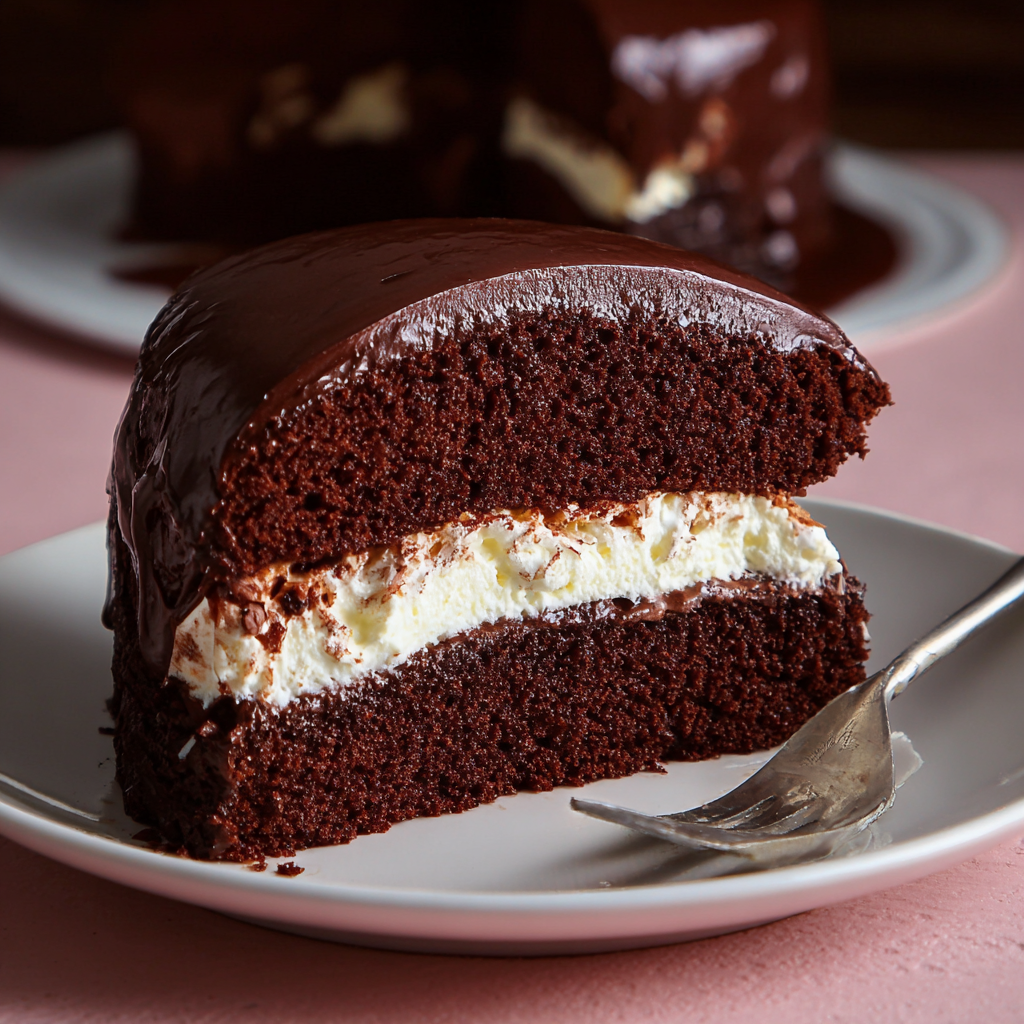 Ding Dong Cake: The Ultimate Chocolate Cream-Filled Dessert