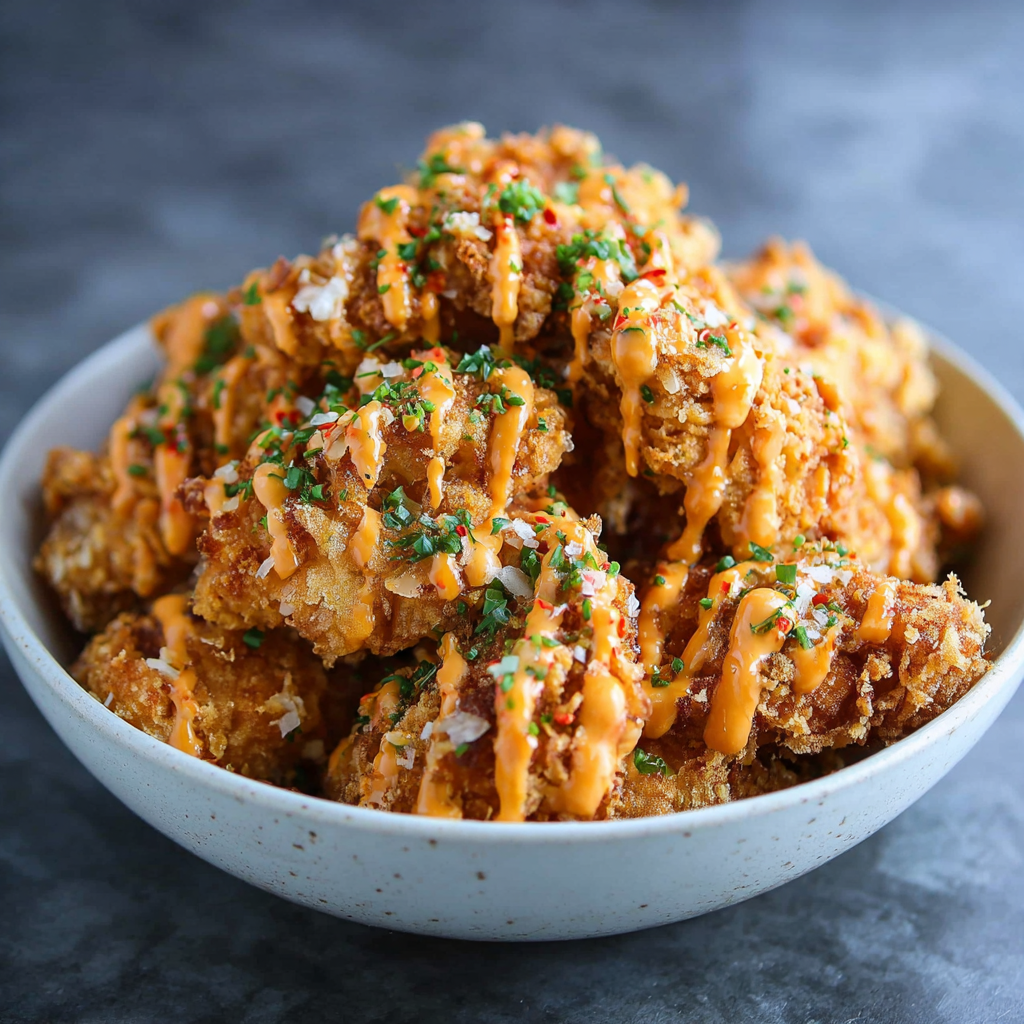 Bang Bang Chicken (Ultra Crispy with Sweet Chili Mayo)