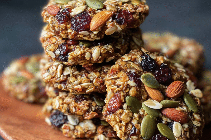 Healthy Nut & Seed Energy Cookies