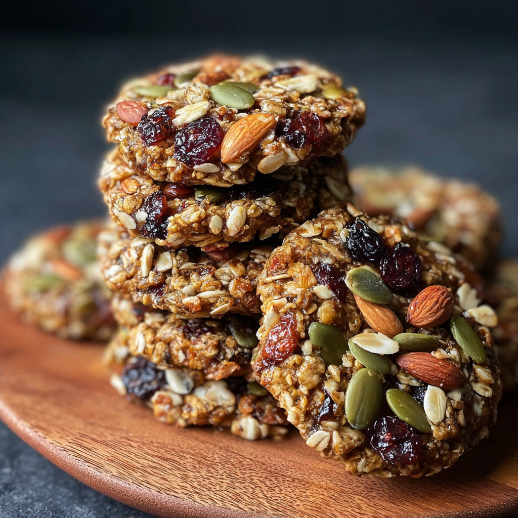 Healthy Nut & Seed Energy Cookies