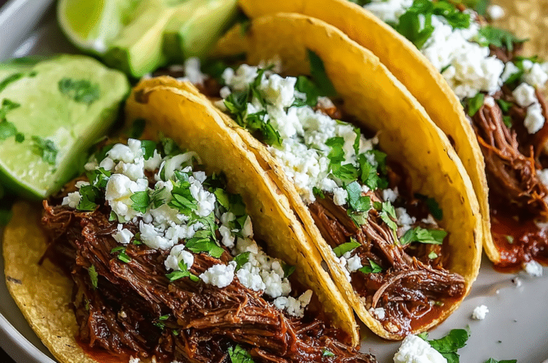 Crockpot Chipotle Pot Roast Tacos (Easy & Flavorful)