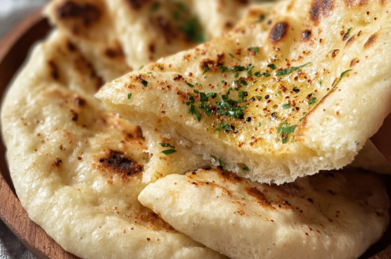 Easy No-Oven Turkish Bread (Bazlama) – Soft, Fluffy & Perfect for Wraps