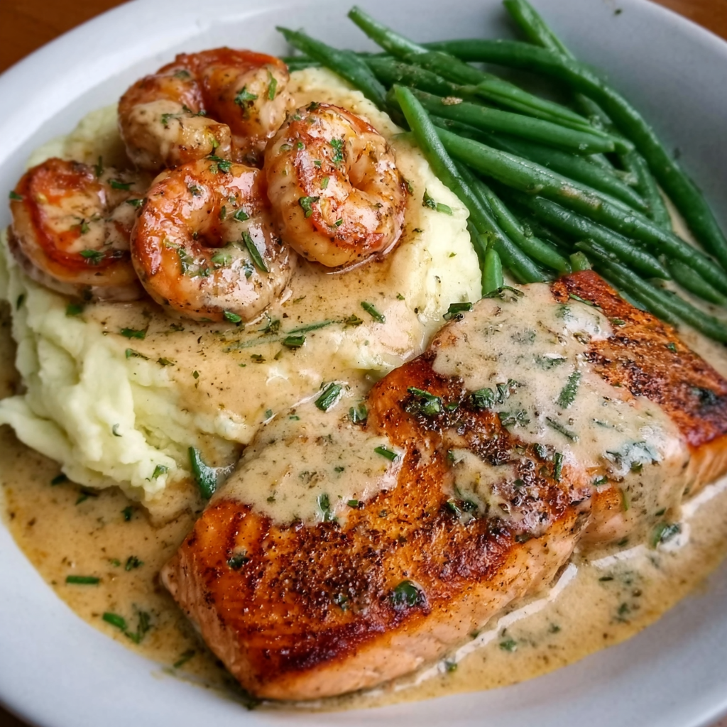 Cajun Shrimp and Salmon: A Spicy, Flavor-Packed Seafood Delight