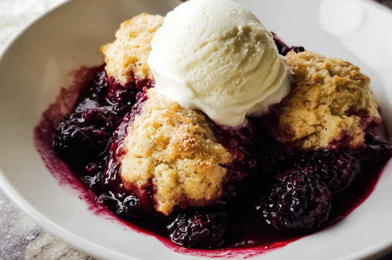 Blackberry Dumplings (Easy Stovetop Comfort Dessert)