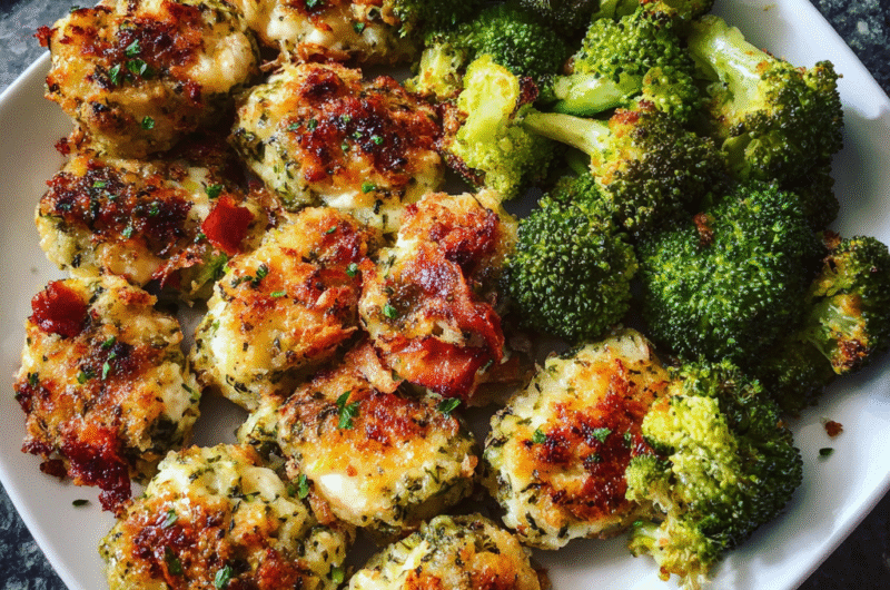 Quick Chicken & Broccoli Nuggets for Baby (Healthy, Soft & Easy Finger Food)