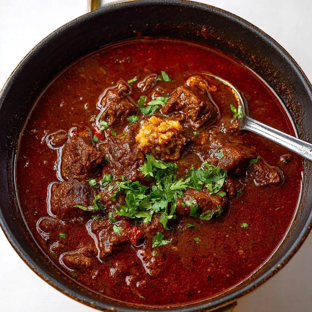 Texas Chili (Bowl of Red — No Beans, All Smoky Beef Goodness)