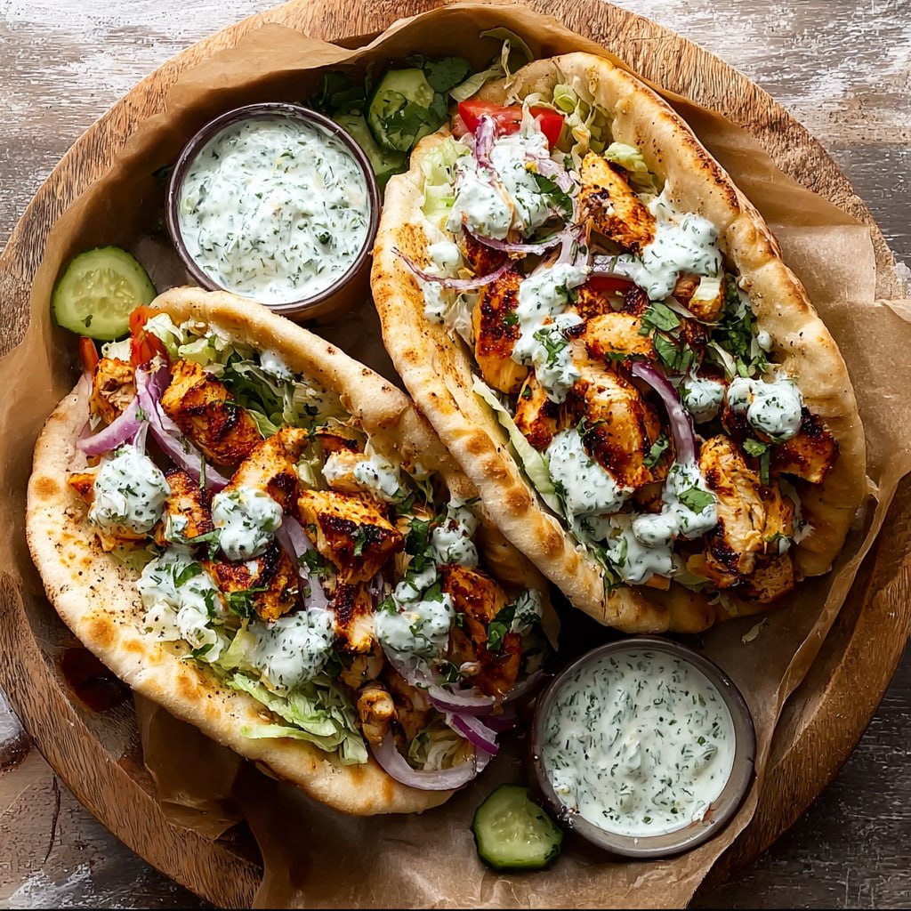 Sheet Pan Chicken Pitas with Herby Ranch (One-Pan, 35-Minute Mediterranean Dinner)