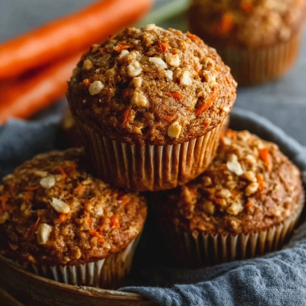Easy One-Bowl Carrot Oatmeal Muffins (Healthy Breakfast Muffins in 35 Minutes)