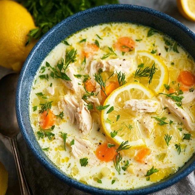 Lemon Chicken Soup (Greek Avgolemono with Orzo and Egg, 45 Min)