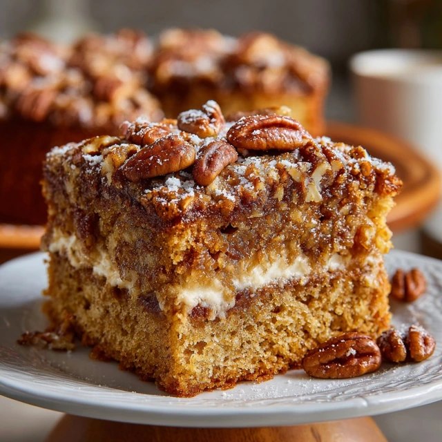 Pecan Coffee Cake (Cinnamon-Pecan Streusel With Sour Cream Batter, 65 Min)