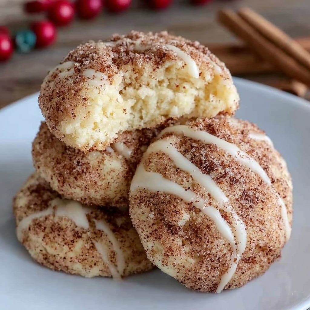 Soft Cinnamon Sugar Cream Cheese Cookies (Snickerdoodle Style, Tangy Cream Cheese, 35 Min)